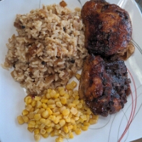 FilipinoAdoboChickenAndRisotto